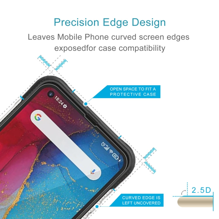 For Unihertz TickTock-S 10pcs 0.26mm 9H 2.5D Tempered Glass Film