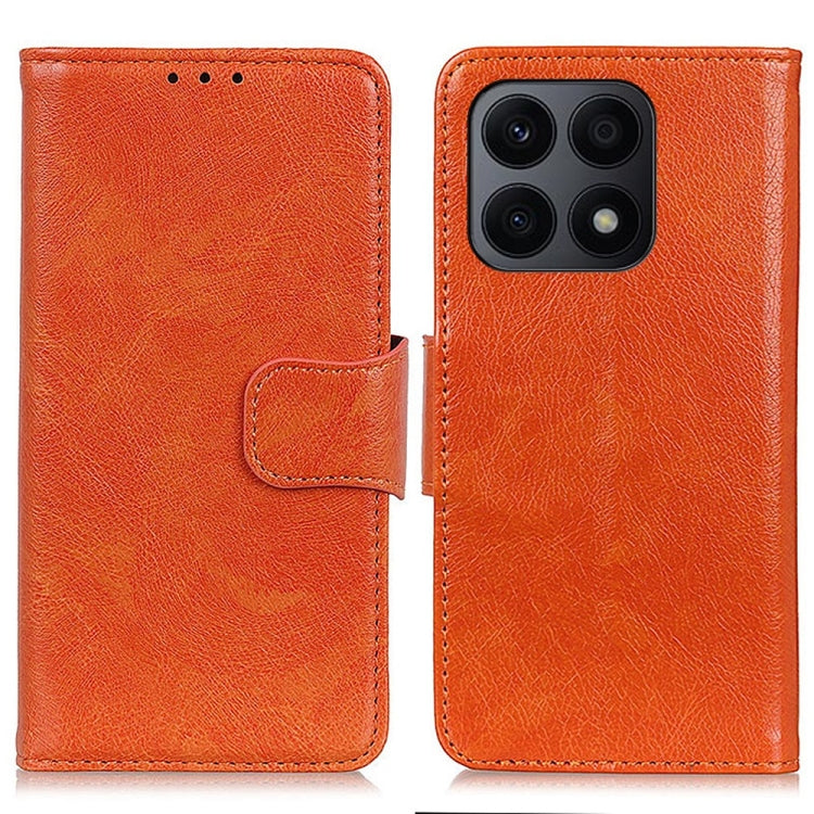 For Honor X8a 4G Nappa Texture Flip Leather Phone Case