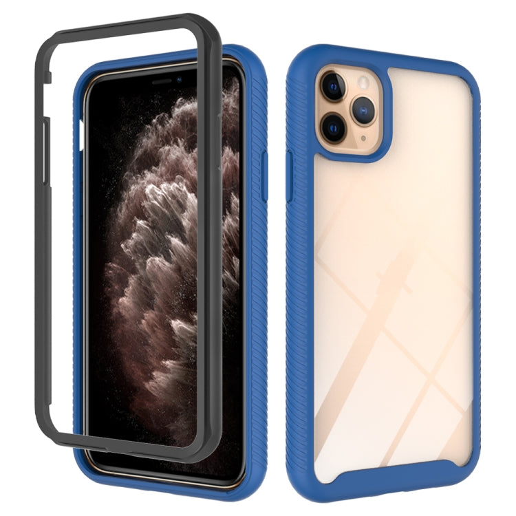 For iPhone 11 Pro Max Starry Sky Solid Color Series Shockproof PC + TPU Protective Case