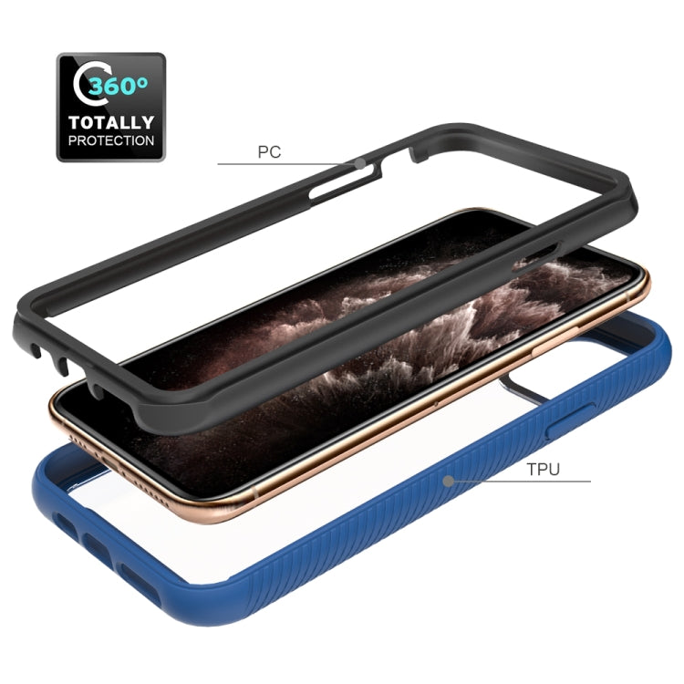For iPhone 11 Pro Max Starry Sky Solid Color Series Shockproof PC + TPU Protective Case