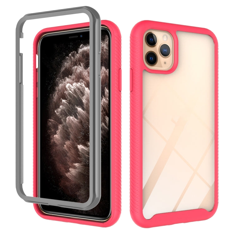 For iPhone 11 Pro Max Starry Sky Solid Color Series Shockproof PC + TPU Protective Case