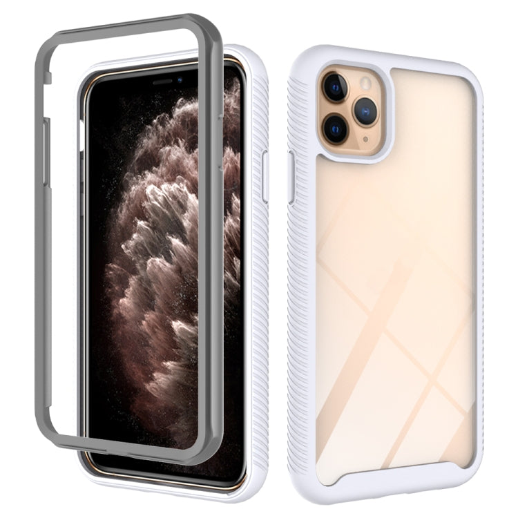 For iPhone 11 Pro Max Starry Sky Solid Color Series Shockproof PC + TPU Protective Case