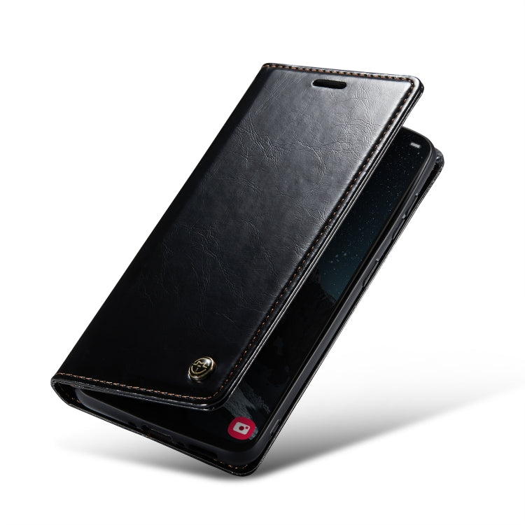 For Samsung Galaxy A34 5G CaseMe 003 Crazy Horse Texture Leather Phone Case