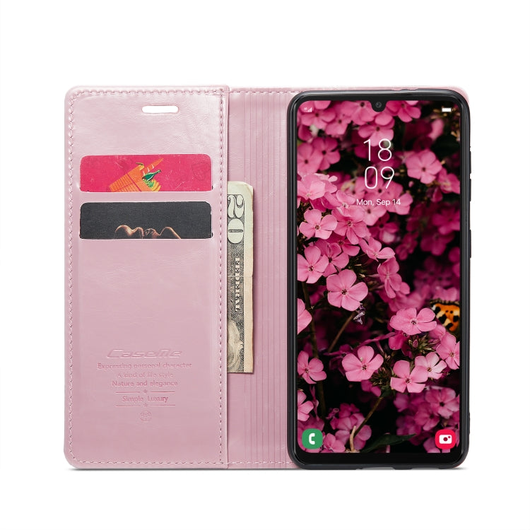 For Samsung Galaxy A34 5G CaseMe 003 Crazy Horse Texture Leather Phone Case