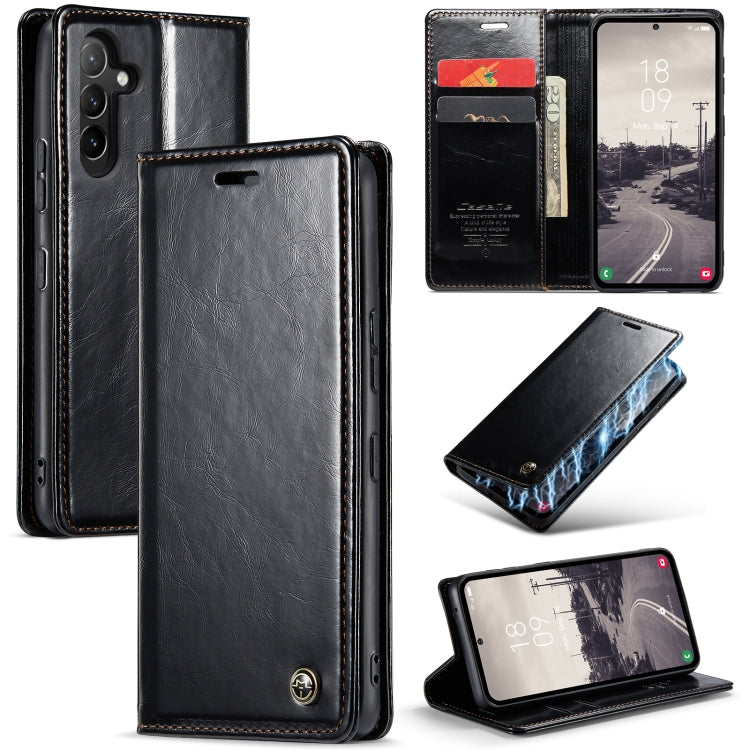 For Samsung Galaxy A54 5G CaseMe 003 Crazy Horse Texture Leather Phone Case