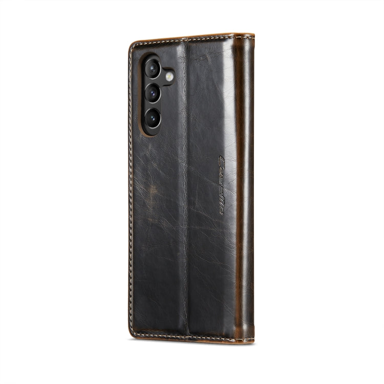 For Samsung Galaxy A54 5G CaseMe 003 Crazy Horse Texture Leather Phone Case
