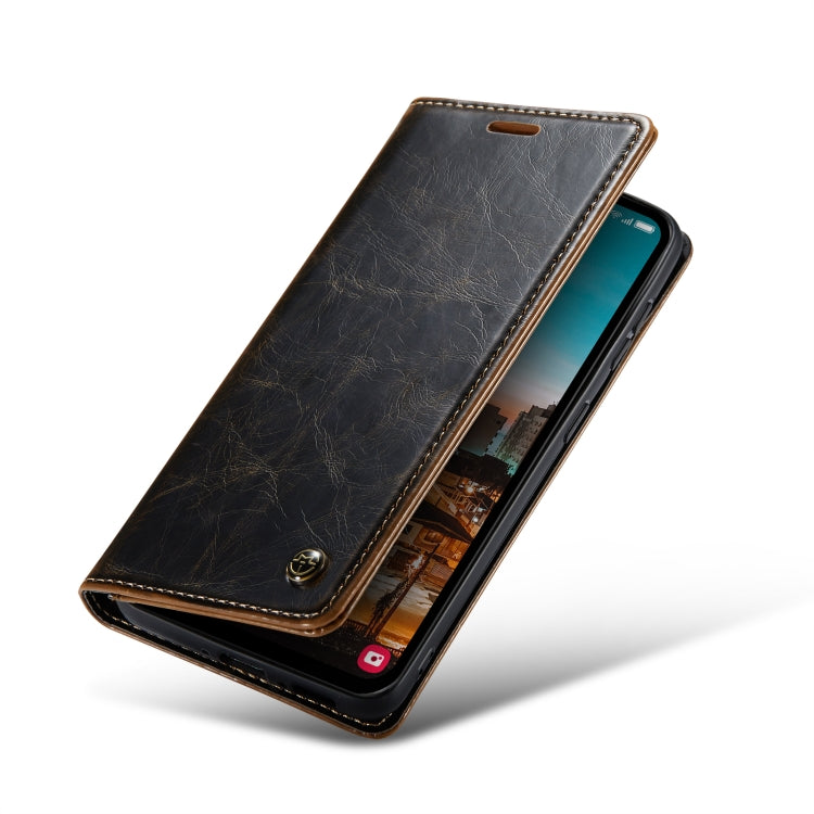 For Samsung Galaxy A54 5G CaseMe 003 Crazy Horse Texture Leather Phone Case