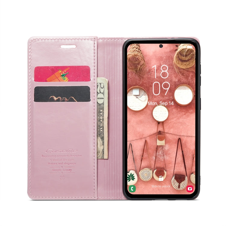 For Samsung Galaxy A54 5G CaseMe 003 Crazy Horse Texture Leather Phone Case