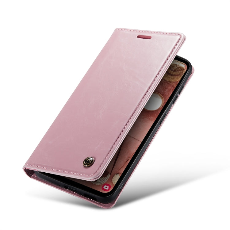 For Samsung Galaxy A54 5G CaseMe 003 Crazy Horse Texture Leather Phone Case