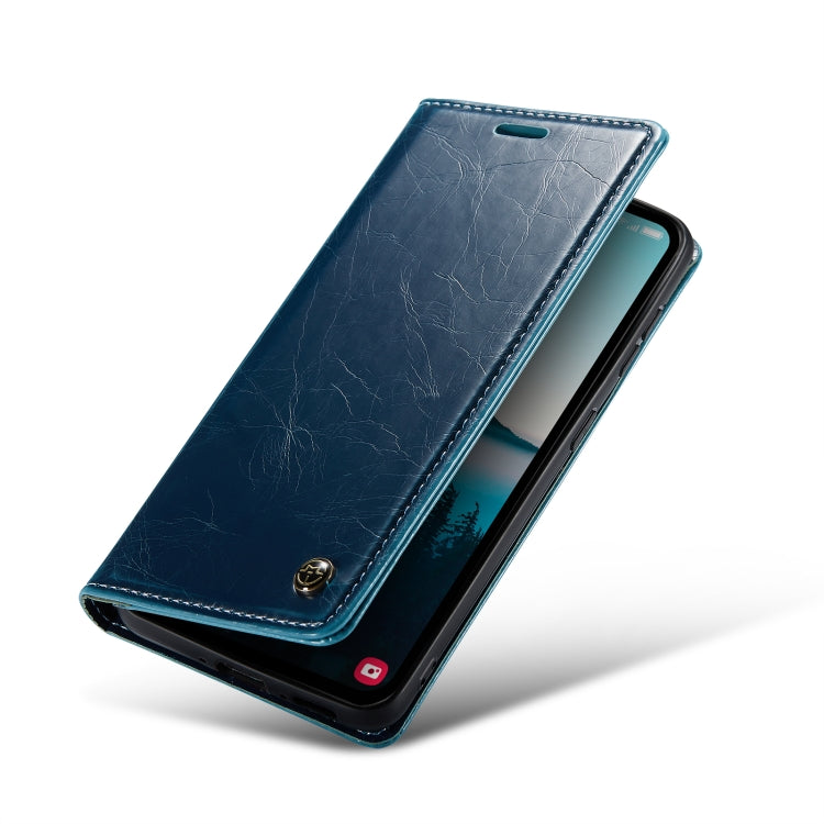 For Samsung Galaxy A54 5G CaseMe 003 Crazy Horse Texture Leather Phone Case
