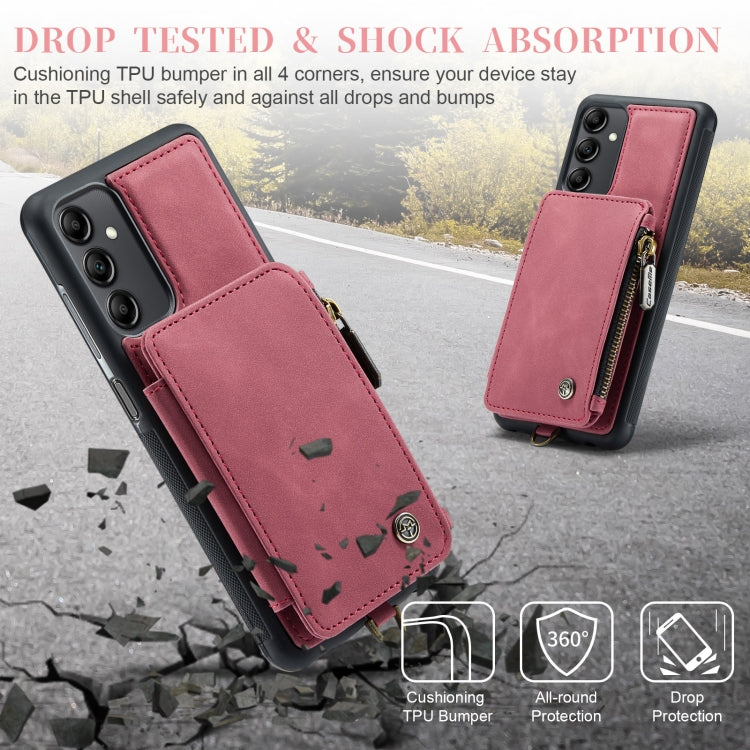 For Samsung Galaxy A14 5G CaseMe C20 Multifunctional RFID Leather Phone Case