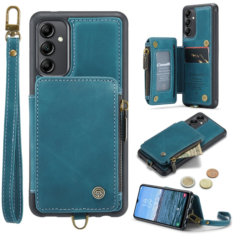 For Samsung Galaxy A14 5G CaseMe C20 Multifunctional RFID Leather Phone Case