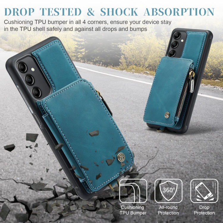 For Samsung Galaxy A14 5G CaseMe C20 Multifunctional RFID Leather Phone Case
