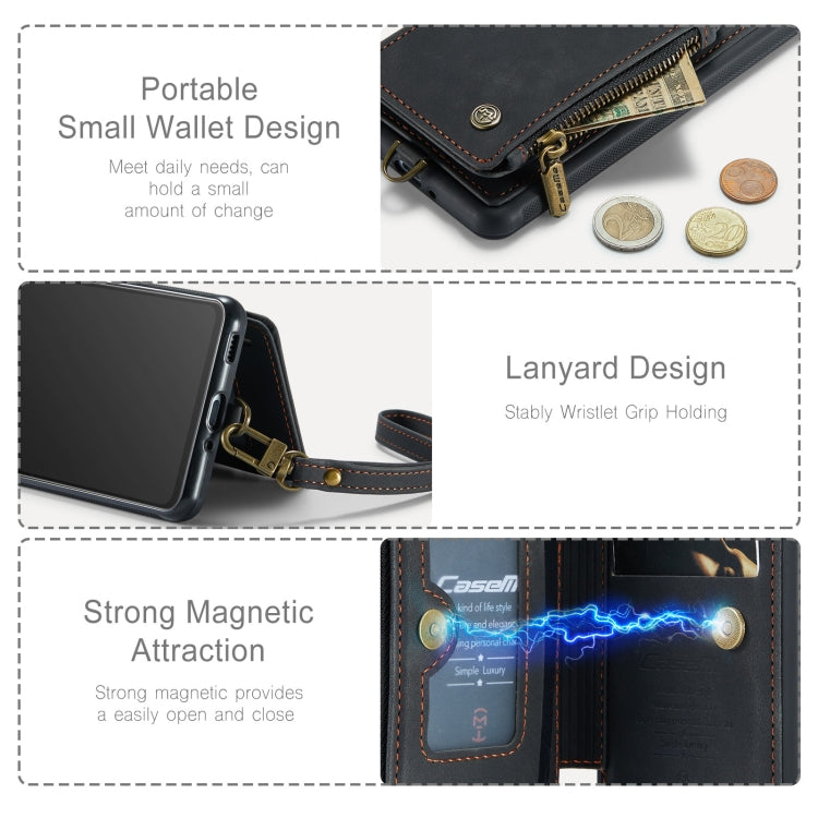 For Samsung Galaxy A33 CaseMe C20 Multifunctional RFID Leather Phone Case