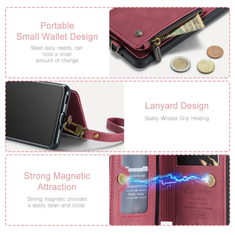 For Samsung Galaxy A33 CaseMe C20 Multifunctional RFID Leather Phone Case