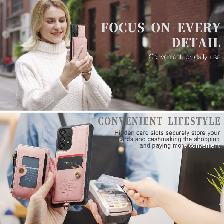 For Samsung Galaxy A33 CaseMe C20 Multifunctional RFID Leather Phone Case