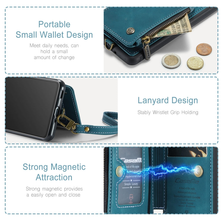 For Samsung Galaxy A33 CaseMe C20 Multifunctional RFID Leather Phone Case