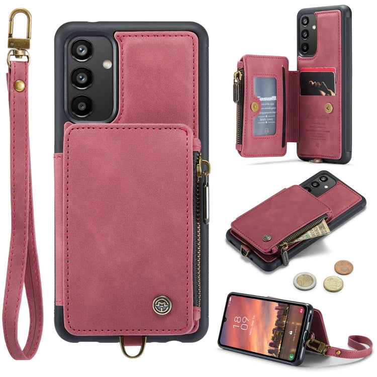 For Samsung Galaxy A34 5G CaseMe C20 Multifunctional RFID Leather Phone Case