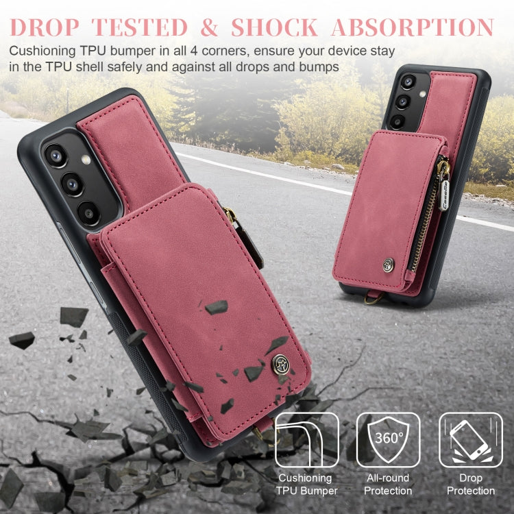 For Samsung Galaxy A34 5G CaseMe C20 Multifunctional RFID Leather Phone Case