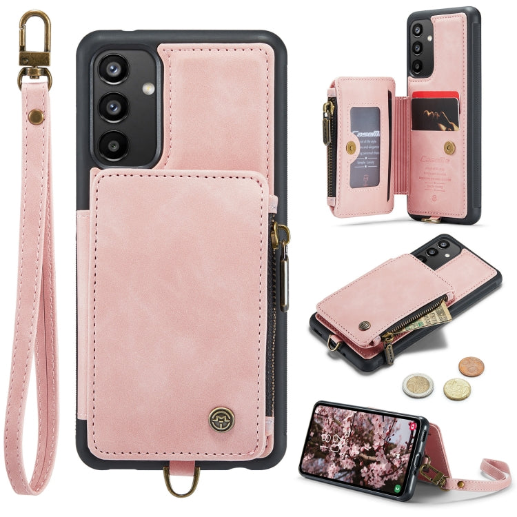 For Samsung Galaxy A34 5G CaseMe C20 Multifunctional RFID Leather Phone Case