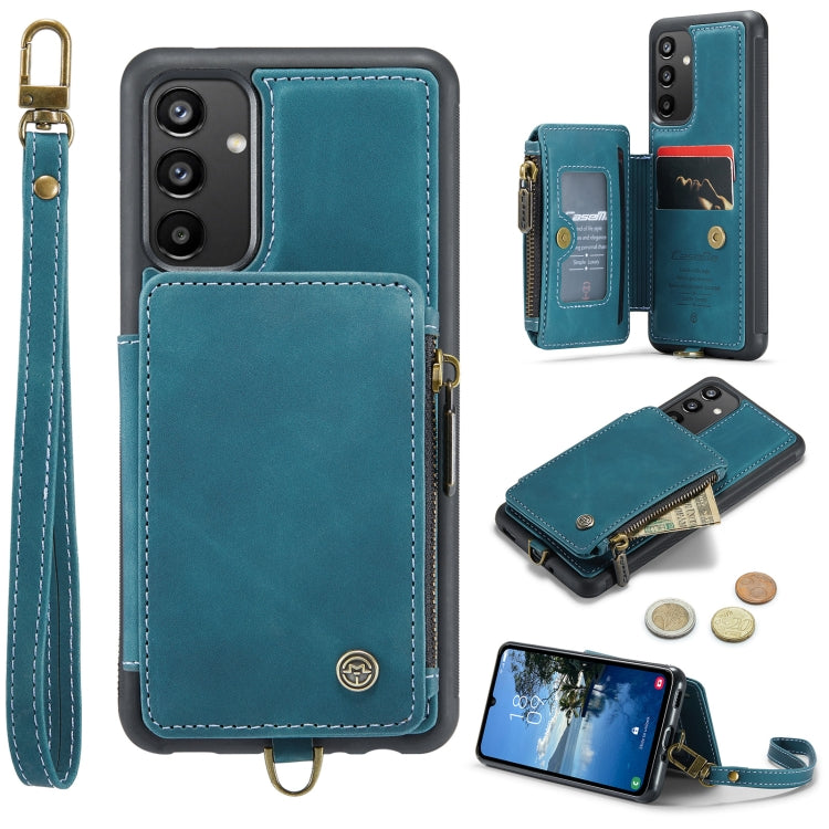 For Samsung Galaxy A34 5G CaseMe C20 Multifunctional RFID Leather Phone Case