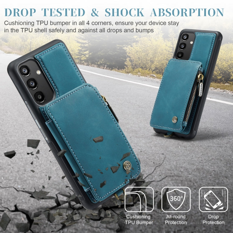 For Samsung Galaxy A34 5G CaseMe C20 Multifunctional RFID Leather Phone Case