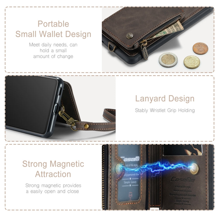 For Samsung Galaxy A53 CaseMe C20 Multifunctional RFID Leather Phone Case
