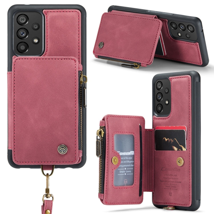 For Samsung Galaxy A53 CaseMe C20 Multifunctional RFID Leather Phone Case