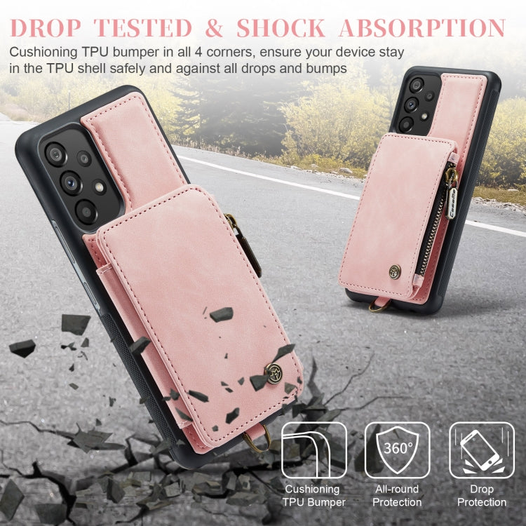 For Samsung Galaxy A53 CaseMe C20 Multifunctional RFID Leather Phone Case