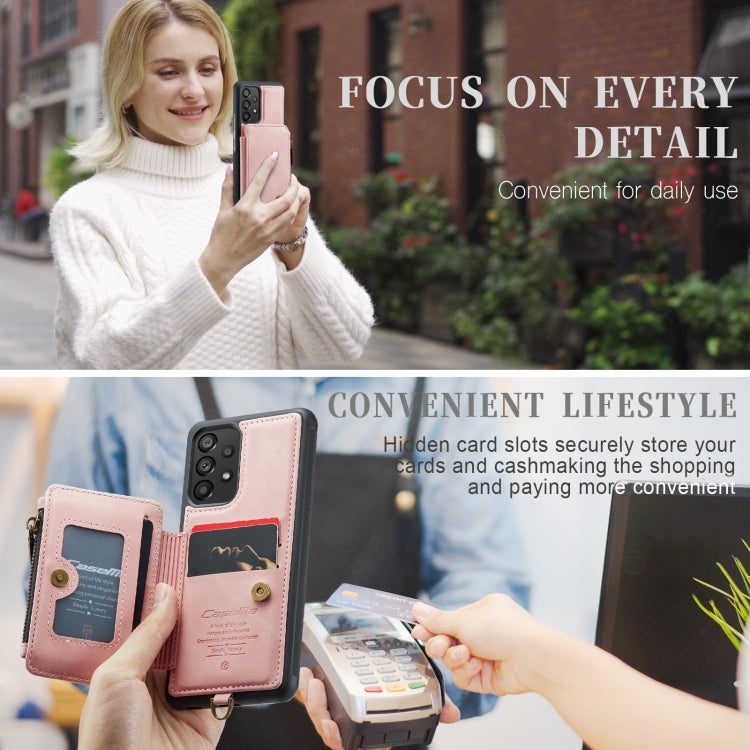 For Samsung Galaxy A53 CaseMe C20 Multifunctional RFID Leather Phone Case