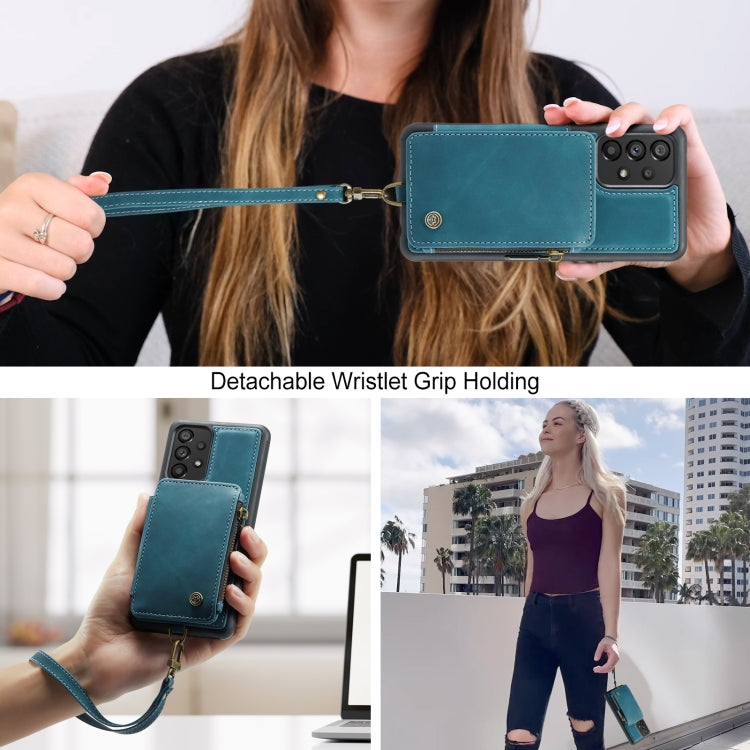 For Samsung Galaxy A53 CaseMe C20 Multifunctional RFID Leather Phone Case