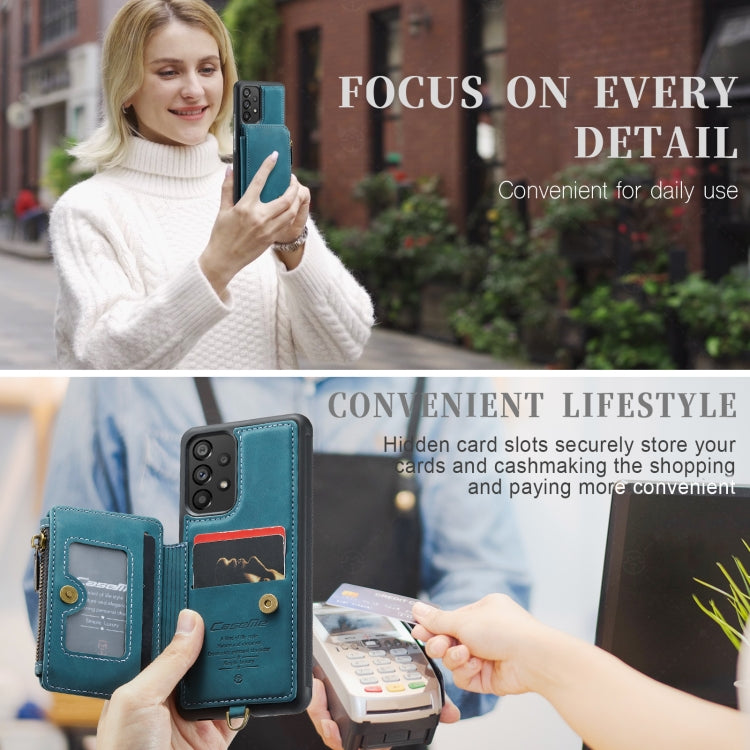 For Samsung Galaxy A53 CaseMe C20 Multifunctional RFID Leather Phone Case