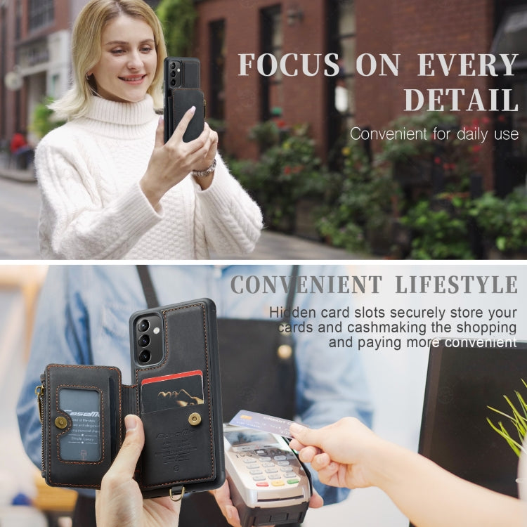 For Samsung Galaxy A54 5G CaseMe C20 Multifunctional RFID Leather Phone Case