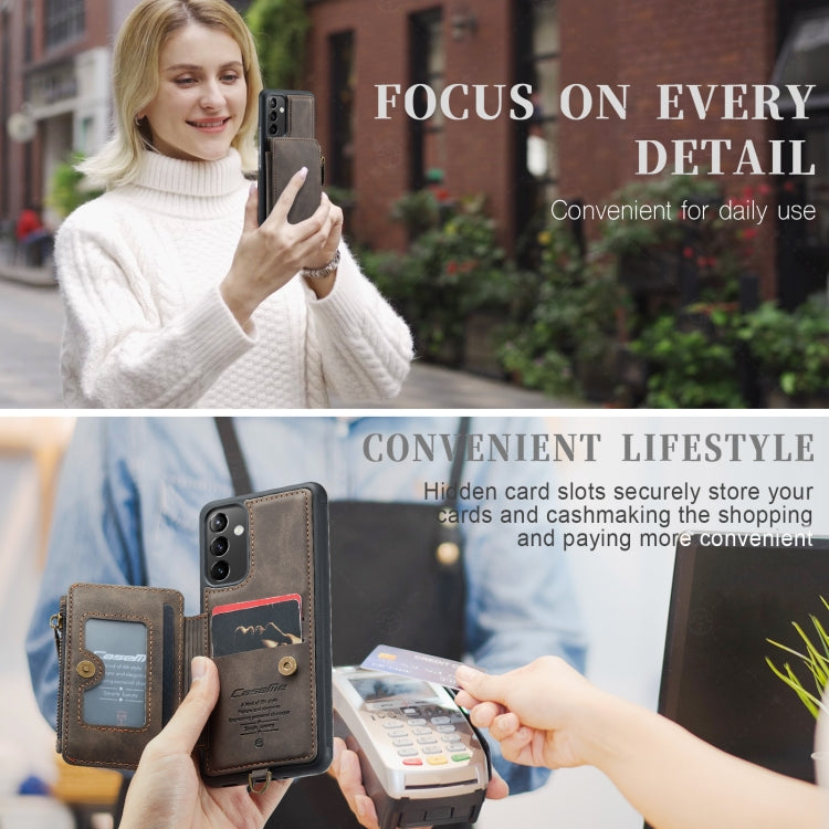 For Samsung Galaxy A54 5G CaseMe C20 Multifunctional RFID Leather Phone Case