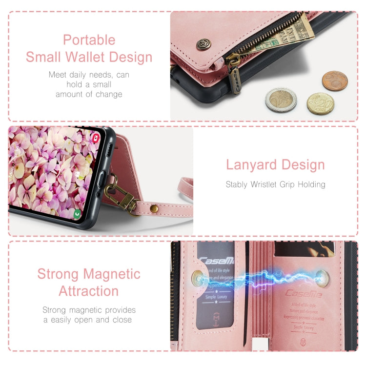 For Samsung Galaxy A54 5G CaseMe C20 Multifunctional RFID Leather Phone Case