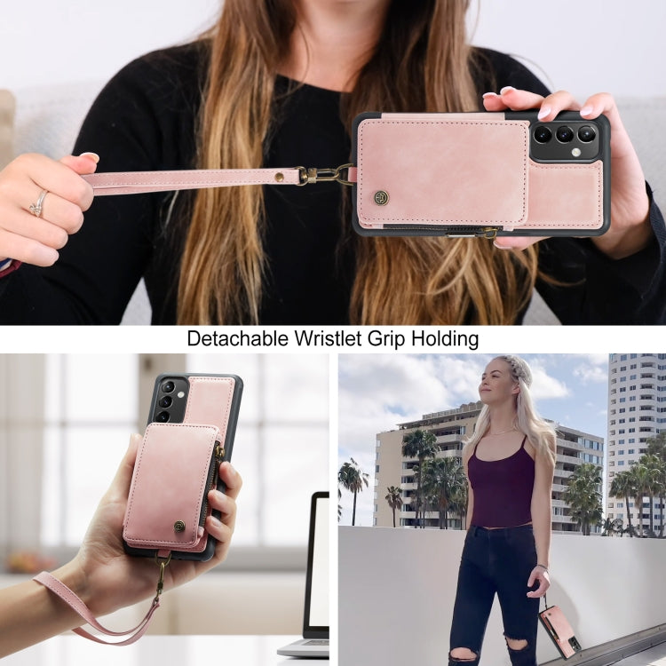 For Samsung Galaxy A54 5G CaseMe C20 Multifunctional RFID Leather Phone Case