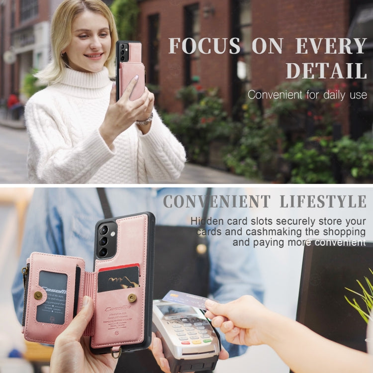 For Samsung Galaxy A54 5G CaseMe C20 Multifunctional RFID Leather Phone Case