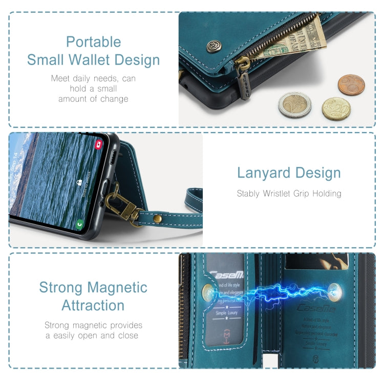 For Samsung Galaxy A54 5G CaseMe C20 Multifunctional RFID Leather Phone Case