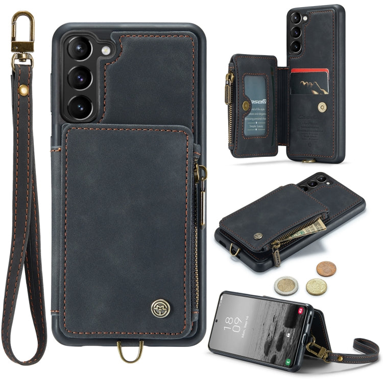 For Samsung Galaxy S23 5G CaseMe C20 Multifunctional RFID Leather Phone Case