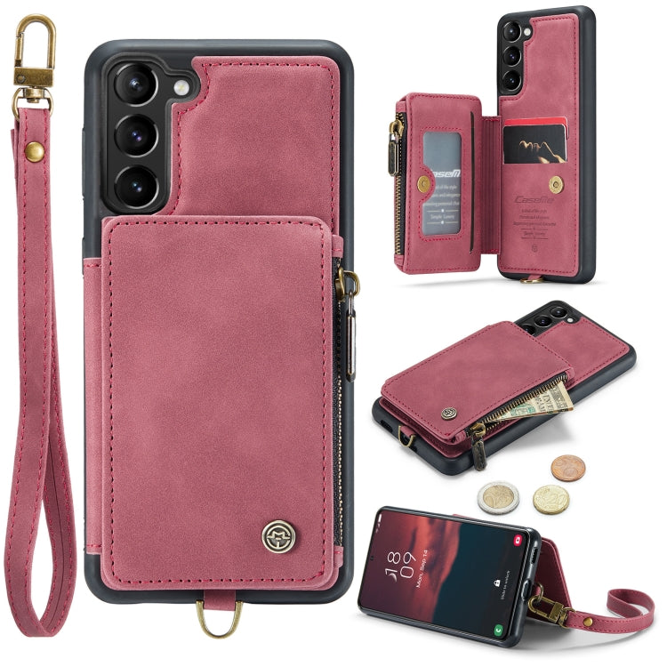 For Samsung Galaxy S23 5G CaseMe C20 Multifunctional RFID Leather Phone Case