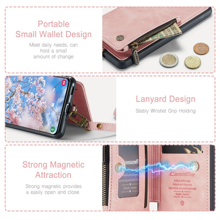 For Samsung Galaxy S23 5G CaseMe C20 Multifunctional RFID Leather Phone Case