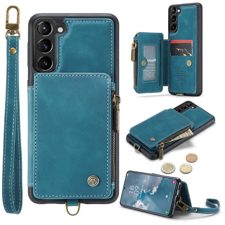 For Samsung Galaxy S23 5G CaseMe C20 Multifunctional RFID Leather Phone Case