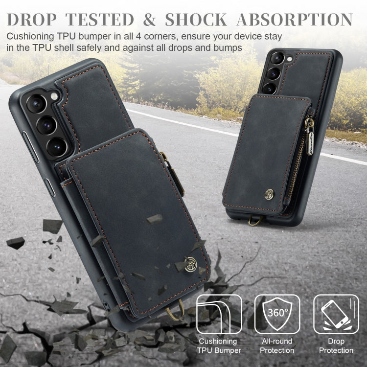 For Samsung Galaxy S23+ 5G CaseMe C20 Multifunctional RFID Leather Phone Case