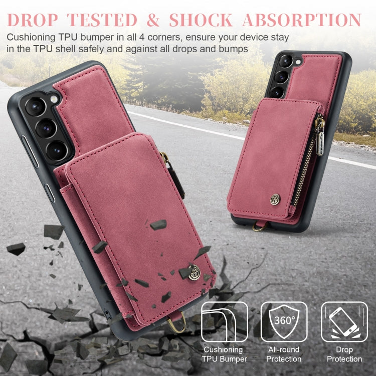 For Samsung Galaxy S23+ 5G CaseMe C20 Multifunctional RFID Leather Phone Case