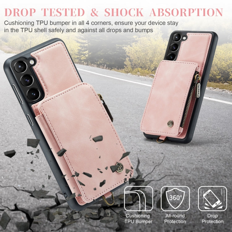For Samsung Galaxy S23+ 5G CaseMe C20 Multifunctional RFID Leather Phone Case