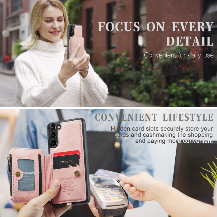 For Samsung Galaxy S23+ 5G CaseMe C20 Multifunctional RFID Leather Phone Case