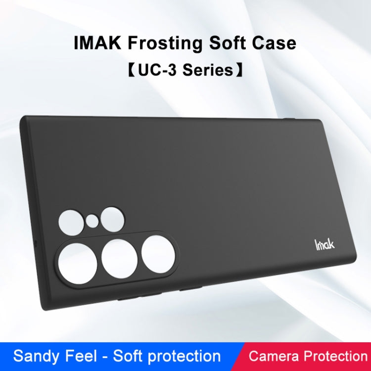 For Samsung Galaxy S23 Ultra 5G IMAK UC-3 Series Shockproof Frosted TPU Protective Phone Case