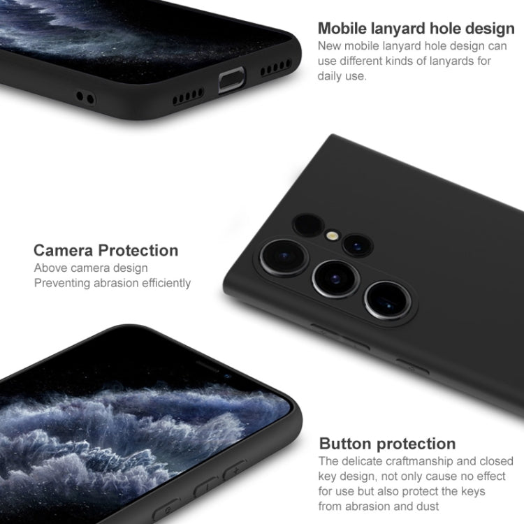 For Samsung Galaxy S23 Ultra 5G IMAK UC-3 Series Shockproof Frosted TPU Protective Phone Case