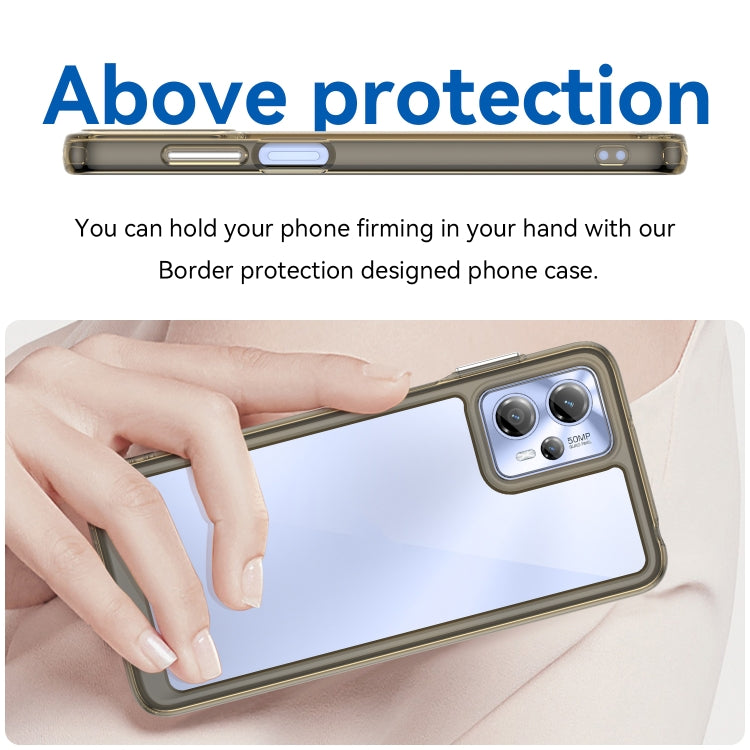 For Motorola Moto G13 Colorful Series Acrylic + TPU Phone Case