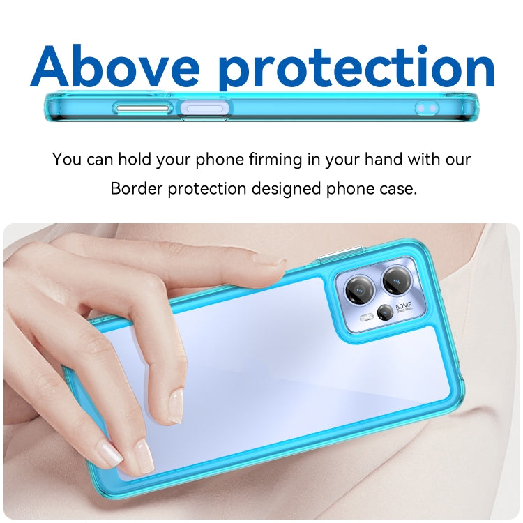 For Motorola Moto G13 Colorful Series Acrylic + TPU Phone Case